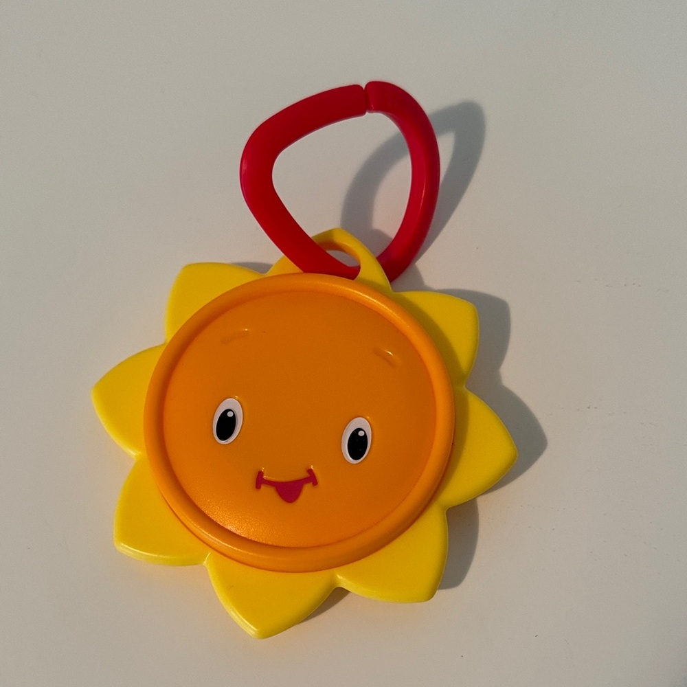 Sun Clip-On rattle baby toy